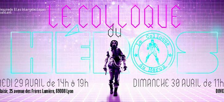Affiche Colloque du Héros - Première Edition