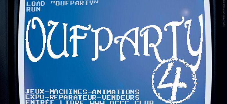 Affiche Ouf Party 4 - retrogaming