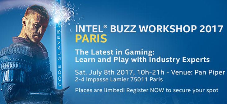 Affiche Intel Buzz Workshop Paris 2017