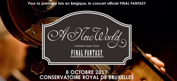 Affiche A New World - Intimate music from Final Fantasy Affiche A New World - Intimate music from Final Fantasy
