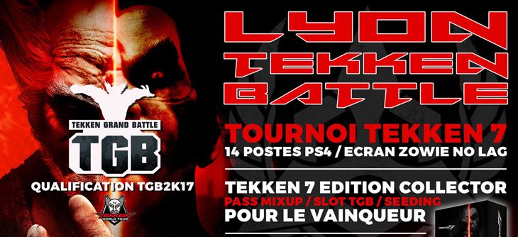 Affiche Lyon Tekken Battle