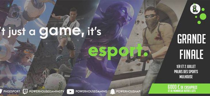 Affiche Finale des Power Gaming Series