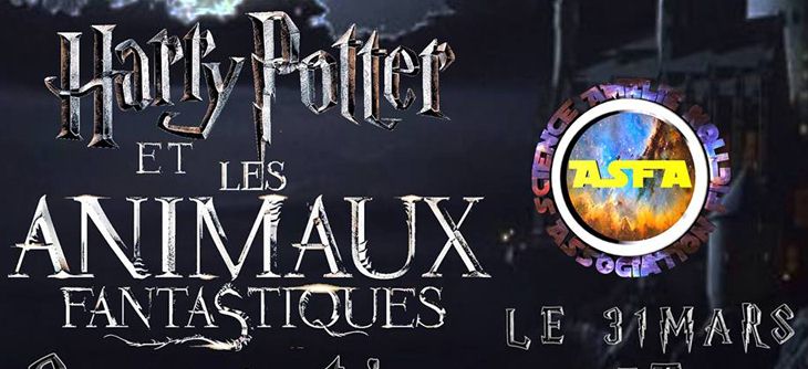 Affiche Convention ASFA 2018 - Spéciale Harry Potter et les Animaux Fantastiques