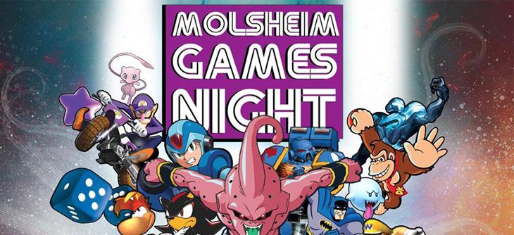 Affiche Molsheim Games Night 5ème édition