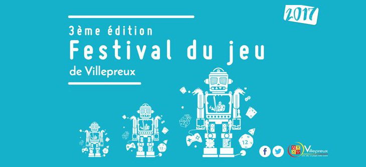 Affiche Festival du jeu de Villepreux Affiche Festival du jeu de Villepreux