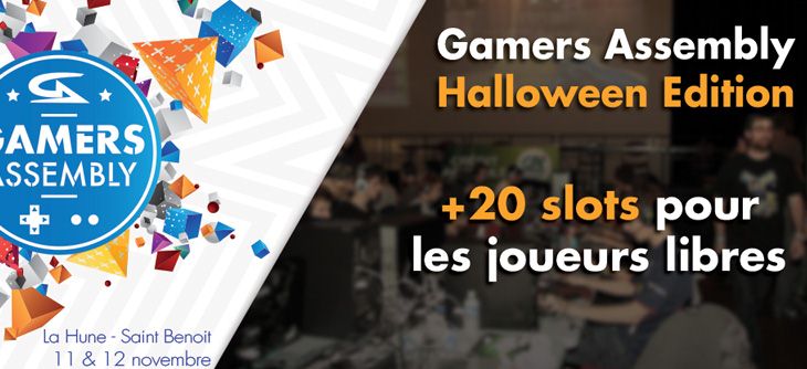 Affiche Gamers Assembly Halloween Edition