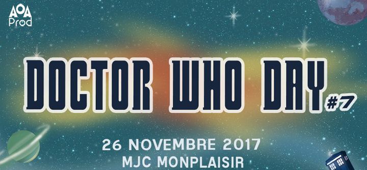 Affiche Doctor Who Day 2017 - 7ème édition