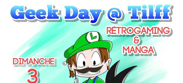 Affiche Geek Day - bourse jeux vidéo et retrogaming