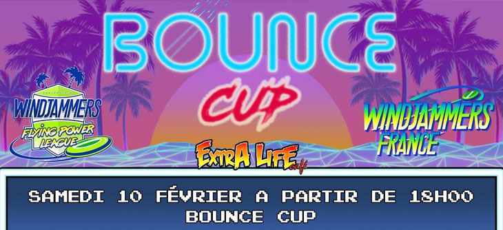 Affiche Bounce Cup - tournoi officiel Windjammers