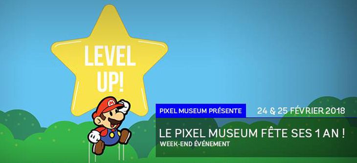 Affiche Le Pixel Museum fête ses 1 an
