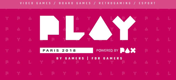 Affiche Festival PLAY 2018 - powered by PAX