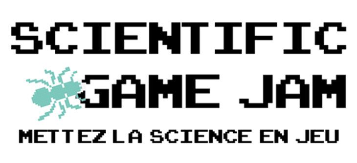 Affiche Masterclasses jeu vidéo Scientific Game Jam Bordeaux