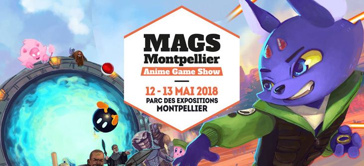 Affiche MAGS 2018 - Montpellier Anime Game Show