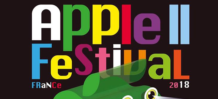 Affiche A2FF - Apple II Festival France 2018