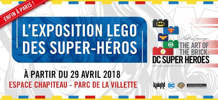 Affiche The Art Of The Brick - DC Super-Heroes