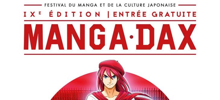 Affiche Manga Dax 2018 - 9ème édition