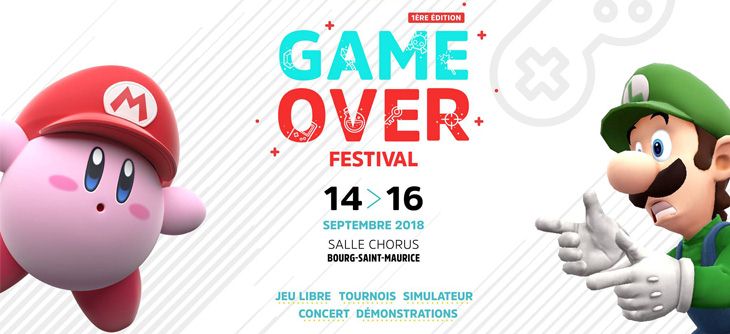 Affiche Game Over Festival