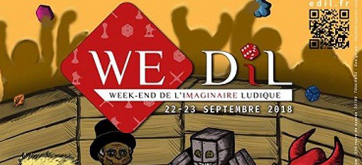 Affiche WEDIL Week-end de l'Imaginaire Ludique