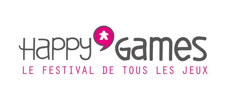 Affiche Happy'Games 2019 - 6ème édition du Festival de tous les jeux
