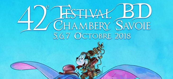 Affiche Festival De La BD De Chambery 2018 - 42ème édition