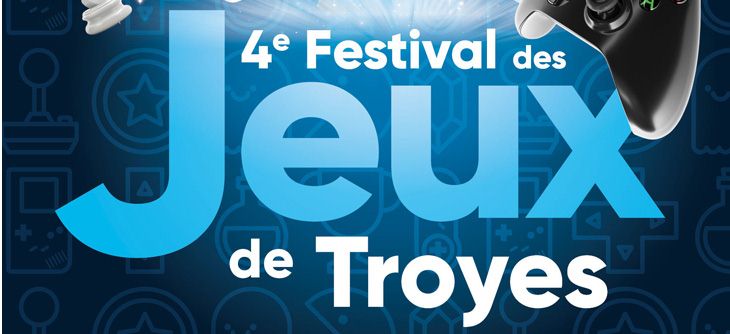 Affiche Festival des Jeux de Troyes 2018 - quatrième édition