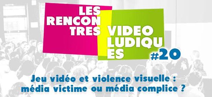 Affiche Les Rencontres Vidéoludiques - La violence