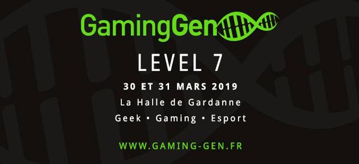 Affiche Gaming Gen 2019 - septième édition du Festival du Jeu de Gardanne
