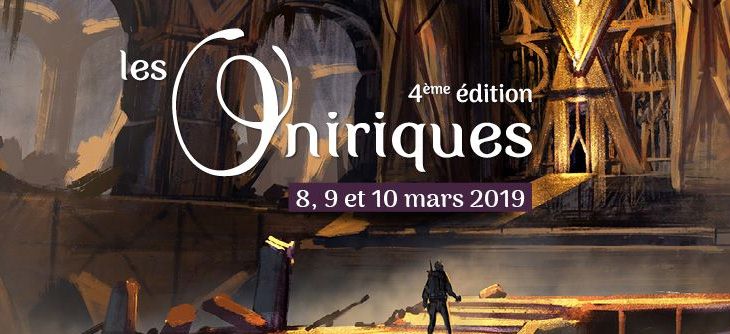 Affiche Les Oniriques 2019 - 4ème édition du festival des cultures de l'imaginaire