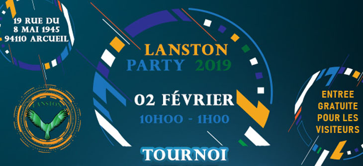 Affiche LANSTON PARTY 2019
