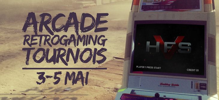 Affiche HFS Summer 2019 - 5ème édition des rencontres arcade et rétrogaming