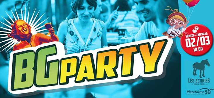 Affiche Brussels Games Party 2019