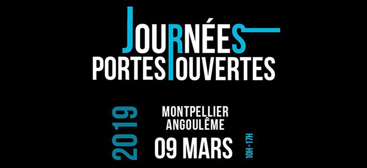 Affiche Ecole Objectif 3D Angoulême - Journée Portes Ouvertes 