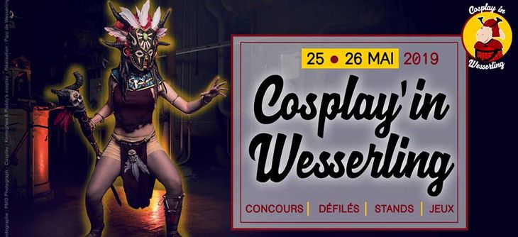 Affiche Cosplay'in Wesserling 2019