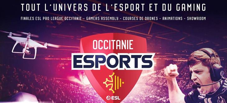 Affiche Occitanie Esports 2019