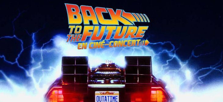 Affiche Retour vers le Futur en ciné-concert Affiche Retour vers le Futur en ciné-concert
