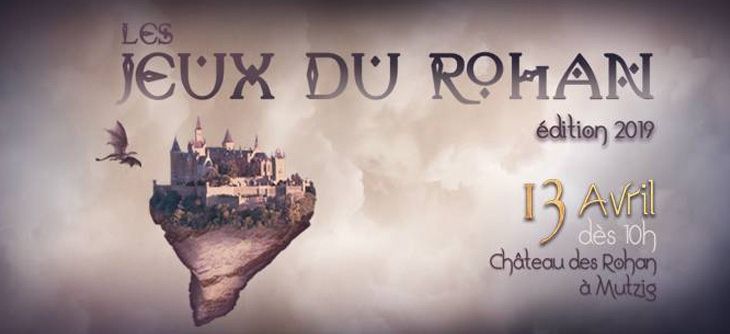 Affiche Les Jeux du Rohan 2019 Affiche Les Jeux du Rohan 2019