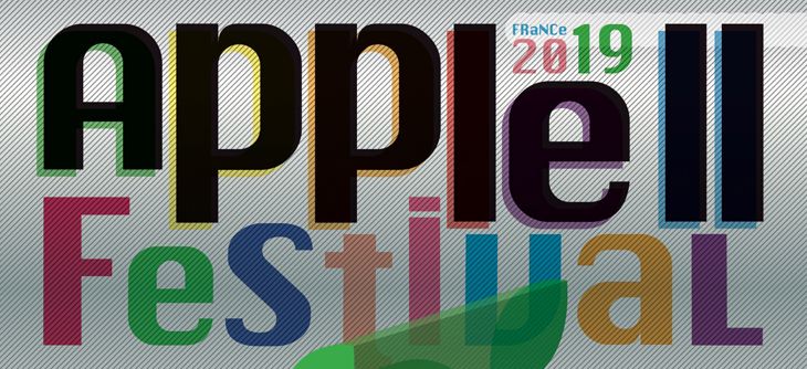 Affiche A2FF - Apple II Festival France 2019