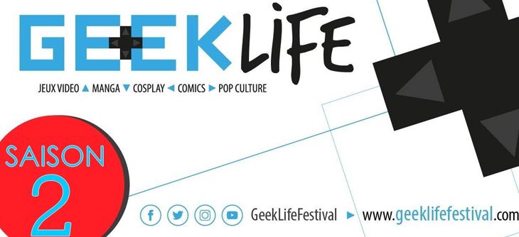 Affiche Lancement saison 2 du Geek Life Festival