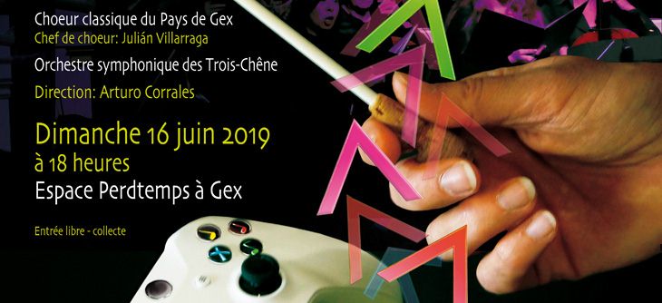 Affiche Concert de musiques de jeux vidéo