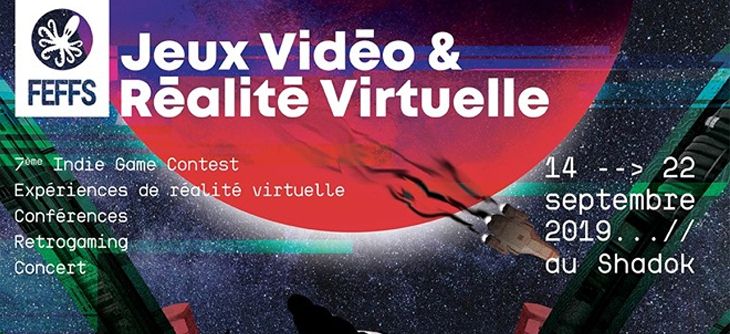 Affiche Jeux Vidéo et Réalité Virtuelle 2019 - FEFFS 2019