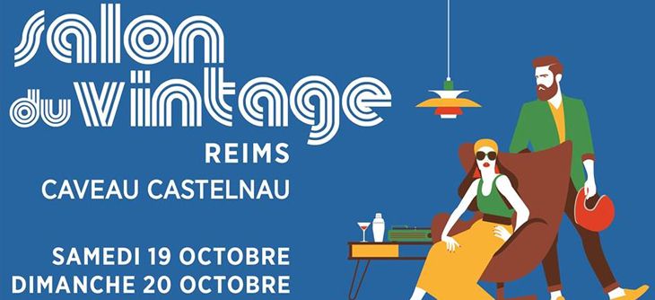 Affiche Salon du Vintage de Reims 2019