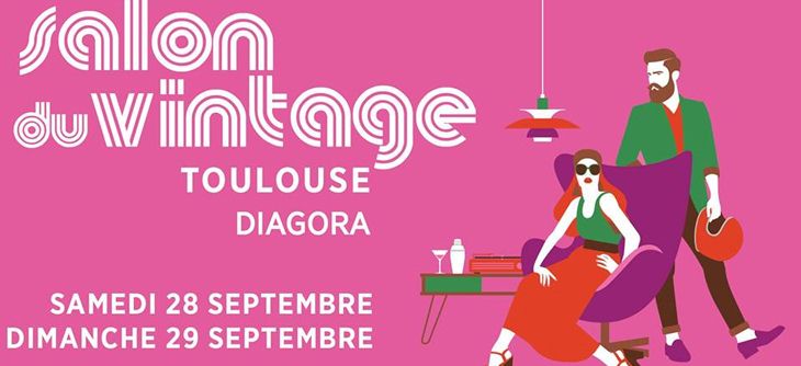 Affiche Salon du Vintage de Toulouse 2019