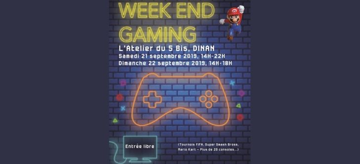Affiche Week-End Gaming Affiche Week-End Gaming
