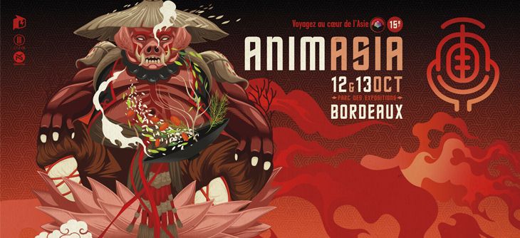 Affiche Festival Animasia Bordeaux 2019