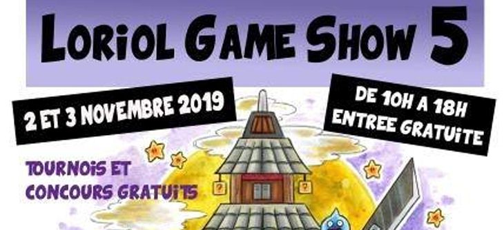 Affiche Loriol Game Show 2019