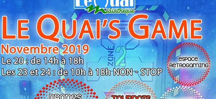 Affiche Le Quai's Game 2019