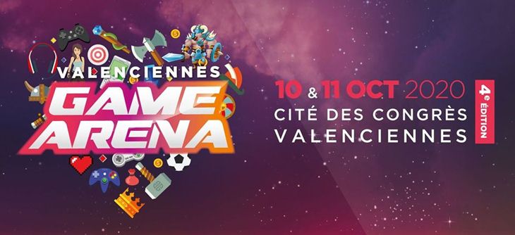 Affiche Valenciennes Game Arena 2020