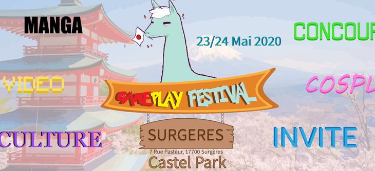 Affiche GamePlay Festival Affiche GamePlay Festival