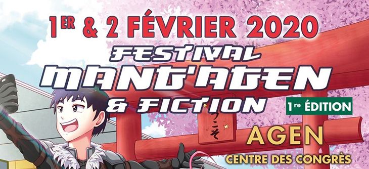 Affiche Mang'Agen et Fiction festival