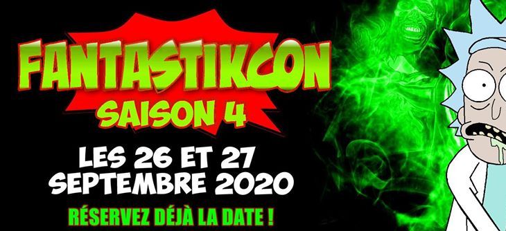 Affiche Convention FantastikCon 2020 - quatrième édition